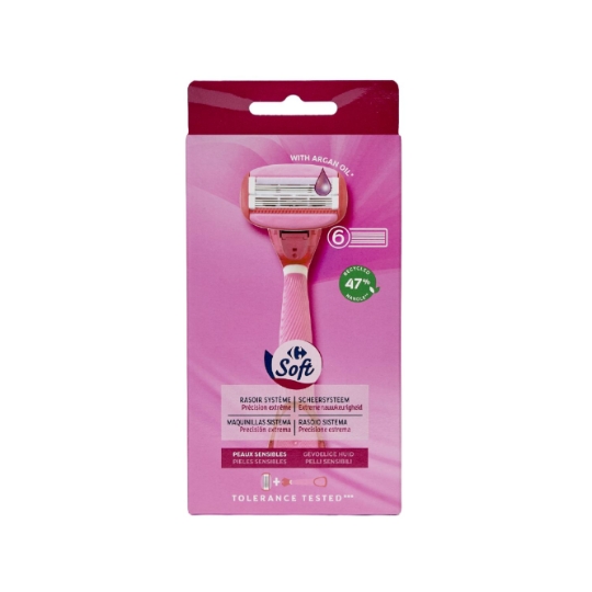 Lames de rasoir Pour Femme Comfortglide Coconut CARREFOUR SOFT