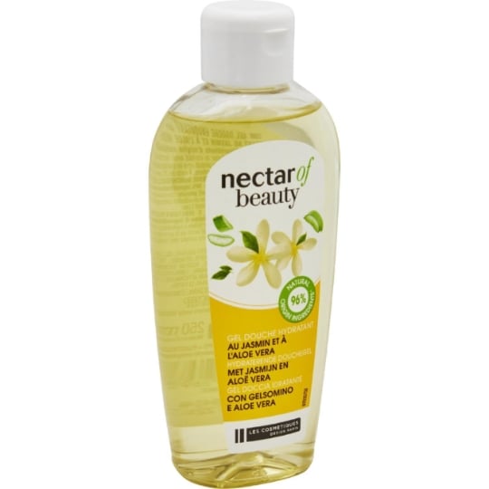 Gel douche envoûtant et hydratant au jasmin et à l'aloe vera Hydratant Jasmin et Aloe Vera NECTAR OF BEAUTY