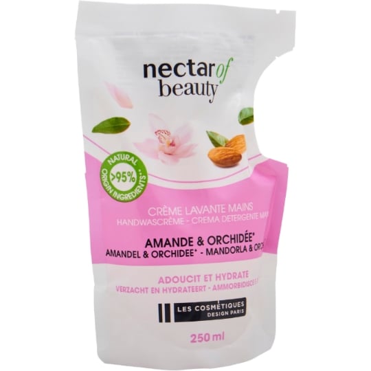 Savon Liquide Mains Amande & Orchidée NECTAR OF BEAUTY