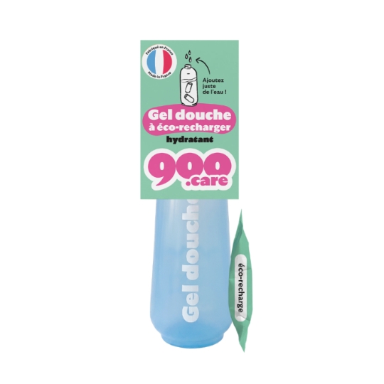 Gel douche Hydratant à éco-recharger 900.CARE