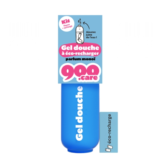 Gel Douche à Eco-Recharger Parfum Monoï 900.CARE