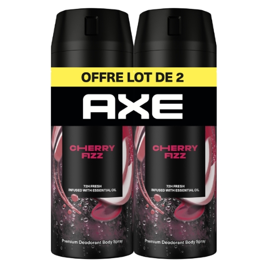Déodorant spray 72h Cherry Fizz AXE