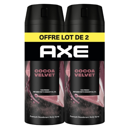 Déodorant spray Homme Cocoa Velvet 72h AXE