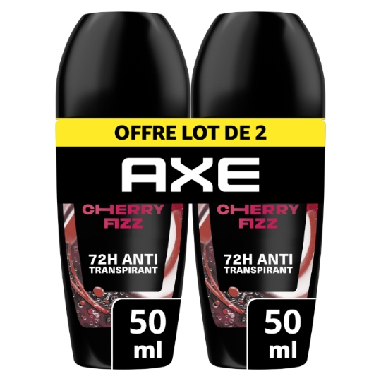 Déodorant bille Homme Anti-Transpirant Cherry Fizz 72h AXE