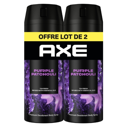 Déodorant spray homme Premium Purple Patchouli AXE