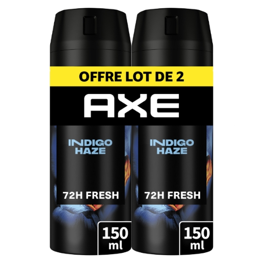 Déodorant Spray pour Homme 72h Fresh Indigo Haze AXE