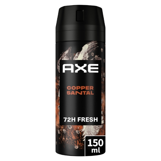 Déodorant spray homme Anti-transpirant Copper Santal AXE