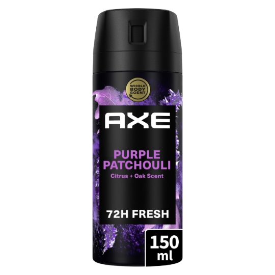 Déodorant spray Homme Premium Purple Patchouli 72h Fresh AXE