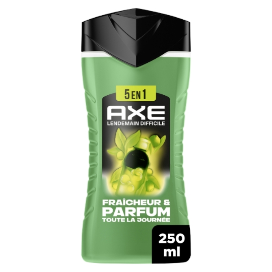Gel douche Homme Corps Cheveux Visage Fraîcheur Parfum Agrumes Lendemain Difficile AXE