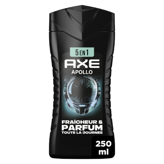 Gel douche Homme Corps Cheveux Fraîcheur Parfum 24h Apollo AXE