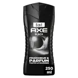 Gel douche Homme Corps Cheveux Visage Barbe Black Fraîcheur et Parfum 24h AXE