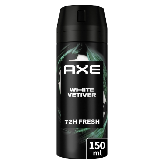 Déodorant Spray Pour Homme 72H Fresh White Vetiver AXE