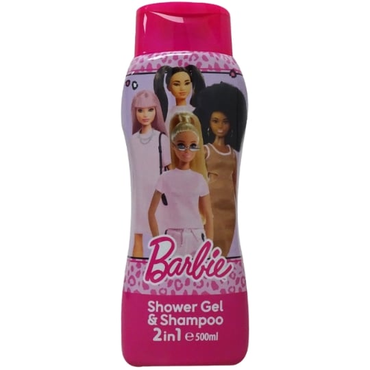 Gel douche Enfant Corps et Cheveux 2 en 1 Licence Barbie BARBIE