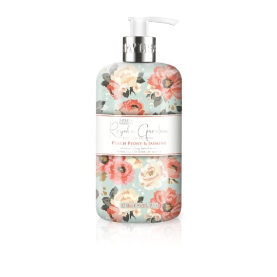 Savon Liquide Mains Royale Garden Pêche Pivoine Et Jasmin BAYLIS & HARDING