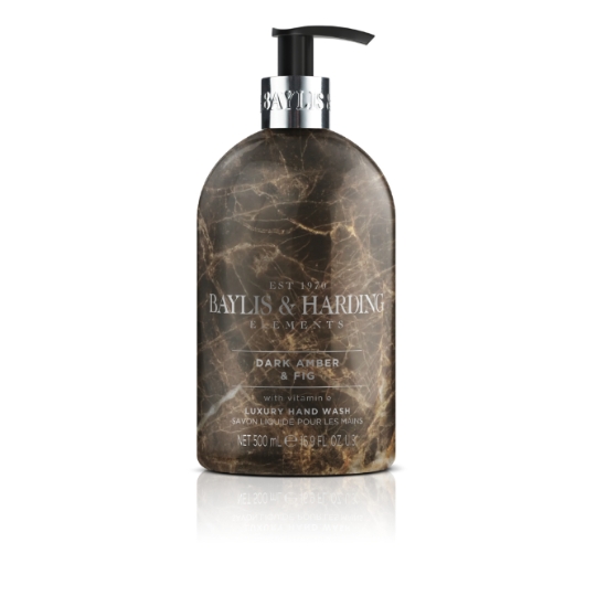 Savon Liquide pour les Mains Elements Dark Amber & Fig BAYLIS & HARDING