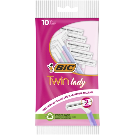 Rasoirs Jetables Twin Lady BIC