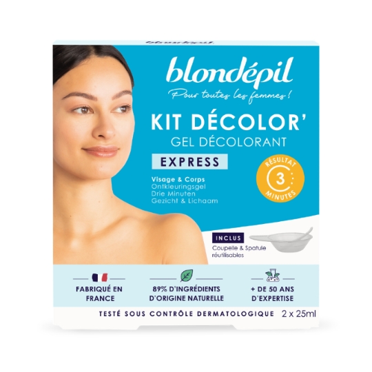 Gel Décolor'Express Visage Peau Normale BLONDEPIL