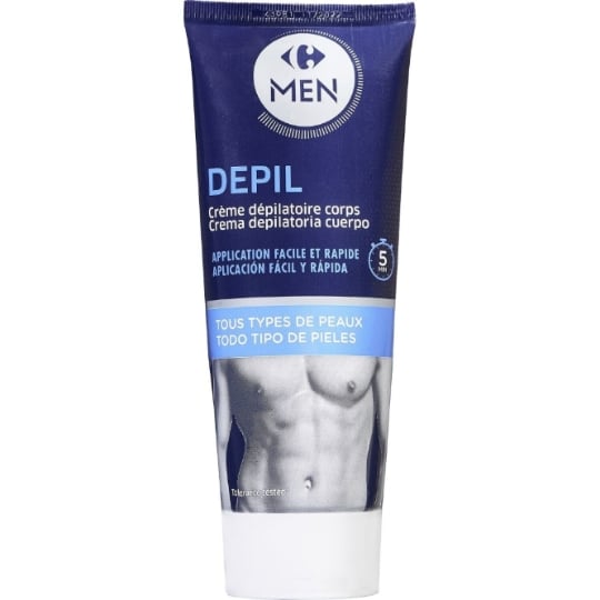 Crème Dépilatoire Corps Homme CARREFOUR MEN