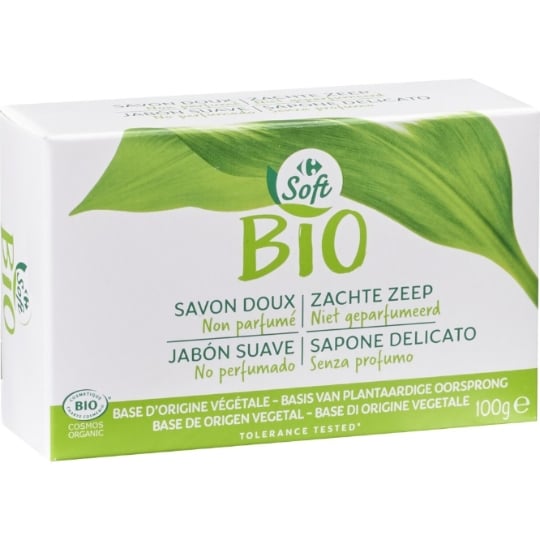 Savon Doux Non Parfumé Bio CARREFOUR SOFT BIO