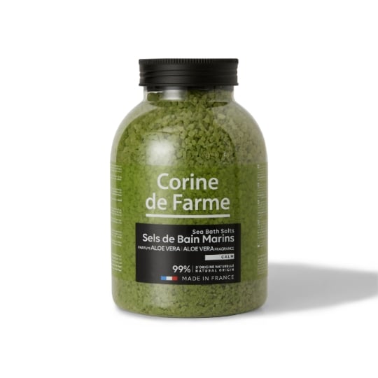 Sels de Bain Marins Calm Parfum Aloe Vera CORINE DE FARME