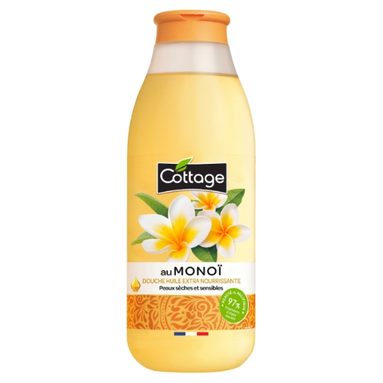 Gel douche Nourrissante Huile Précieuse Monoï COTTAGE