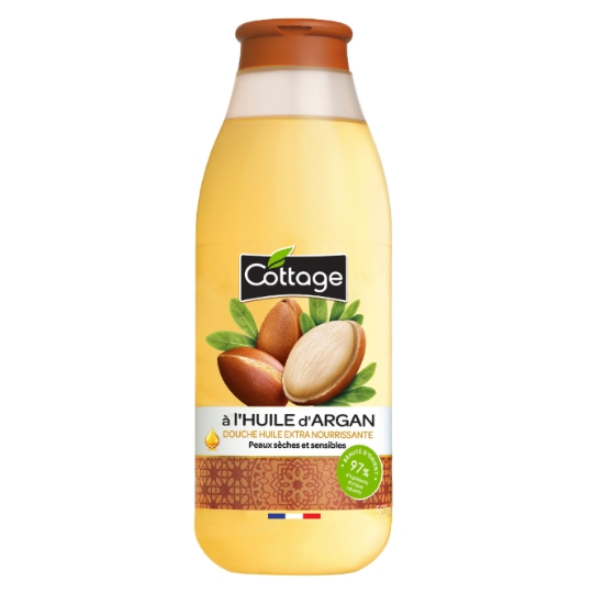 Gel douche Nourrissant Huile d'Argan COTTAGE