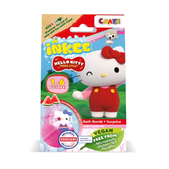 Bombe de Bain avec Figurine Hello Kitty CRAZY