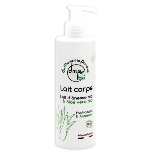 Lait Hydratant Corps Aloé Vera Bio Lait d'Ânesse DMP