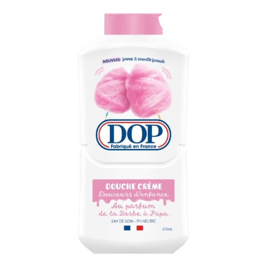 Douche Crème Douceurs d'Enfance Parfum Barbe à Papa pH Neutre 24H De Soin DOP