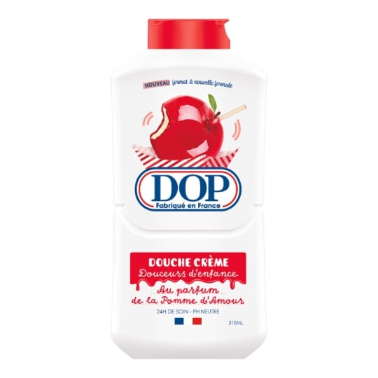 Crème douche Douceurs D'Enfance Parfum Pomme D'Amour PH Neutre DOP