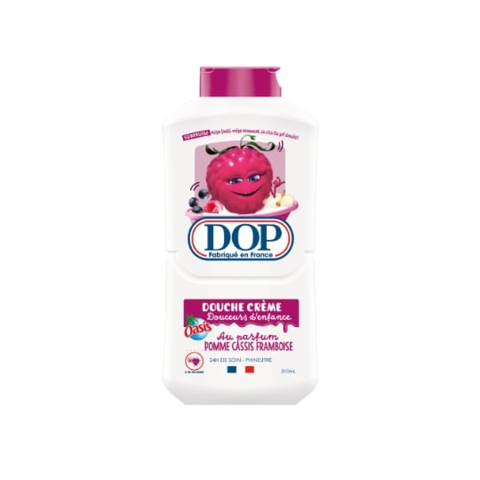 Douche Crème Douceurs d'Enfance Pomme Cassis Framboise pH Neutre DOP