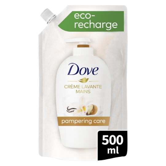 Savon Liquide Recharge Mains Parfum Beurre De Karité et Vanille DOVE