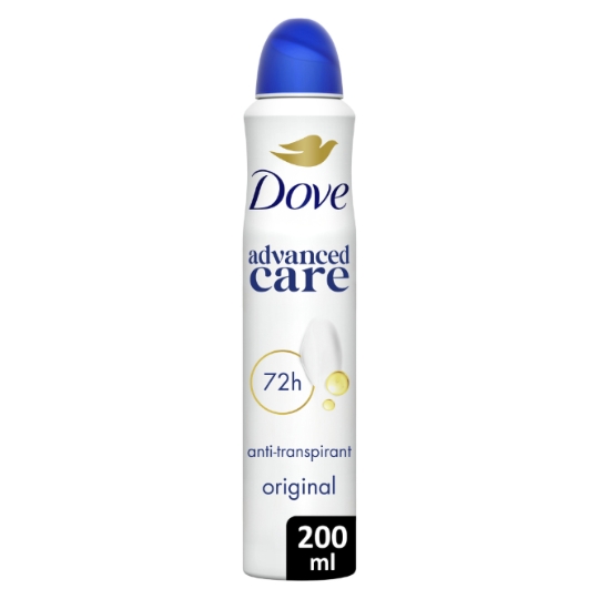 Déodorant Spray Femme Apaise et Aide à Réparer Anti-transpirant 72h Original Advanced Care DOVE