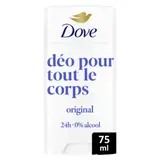 Déodorant Stick Femme pour Tout le Corps Anti-odeurs et Soin pour Peaux Sensibles Original DOVE