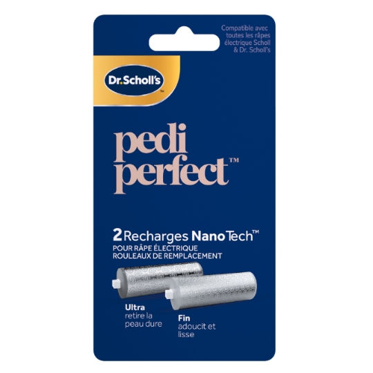 Recharge Rouleaux Nano Tech pour Râpe Electrique Pedi Perfect DR SCHOLL'S