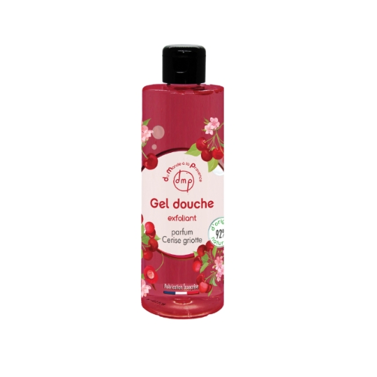 Gel Douche Exfoliant Parfum Cerise Griotte DU MONDE A LA PROVENCE
