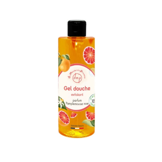 Gel Douche Exfoliant au Pamplemousse Rose DU MONDE A LA PROVENCE