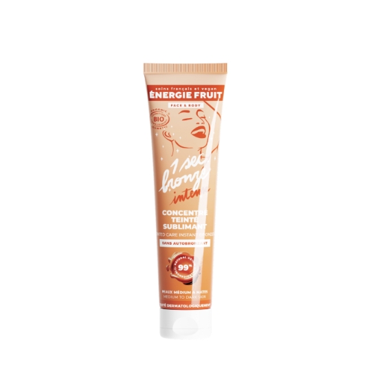 Lait Teinté Sublimant Corps et Visage Effet Bronzant Immédiat Hydratant Bio ENERGIE FRUIT