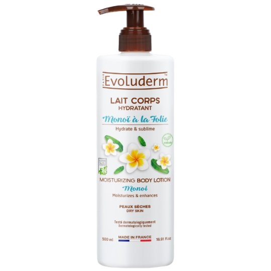 Lait Corps Hydratant Monoï EVOLUDERM
