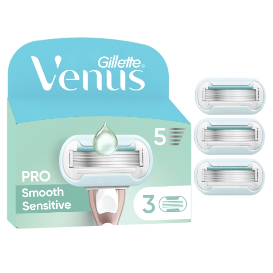 Lames de rasoir Pour Femme Pro Smooth Sensitive Comfort Glide GILLETTE