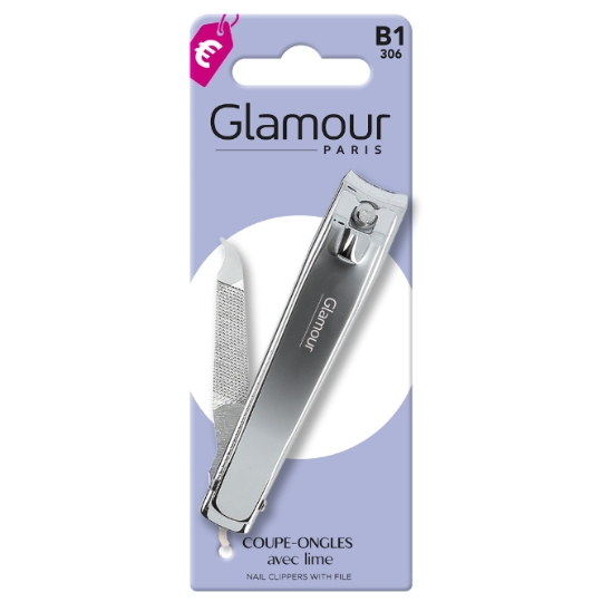 Coupe-ongles Avec Lime GLAMOUR PARIS