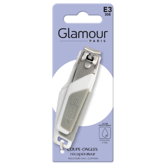 Coupe-ongles Inox Récupérateur GLAMOUR PARIS
