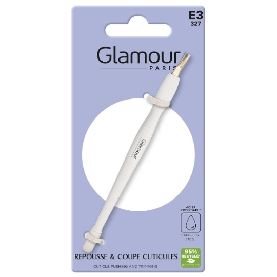 Repousse et Coupe Cuticules Acier Inoxydable Recyclé GLAMOUR PARIS