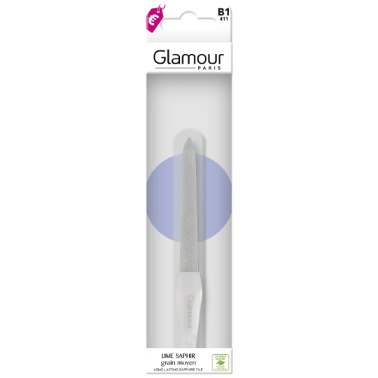 Lime à Ongles Saphir Grain Moyen GLAMOUR PARIS
