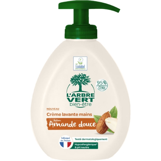 Savon Liquide Mains Amande Douce L'ARBRE VERT