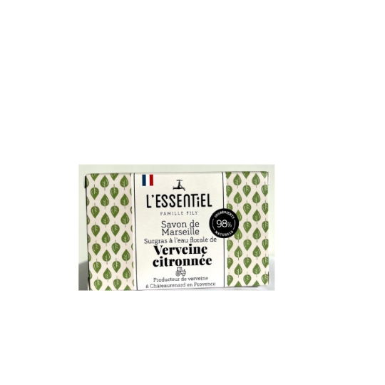 Savon de Marseille Surgras Verveine Citronné L'ESSENTIEL FAMILLE FILY