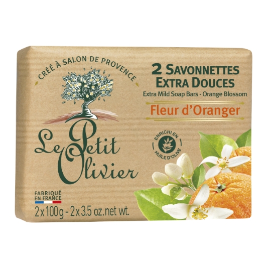 Savon Solide Fleur D'Oranger LE PETIT OLIVIER