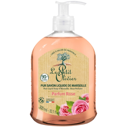 Savon Liquide Parfum Rose LE PETIT OLIVIER