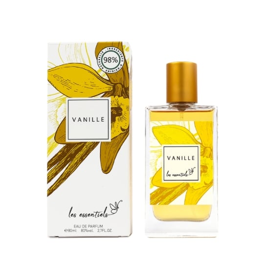 Eau de parfum Femme Vanille Naturel LES ESSENTIELS