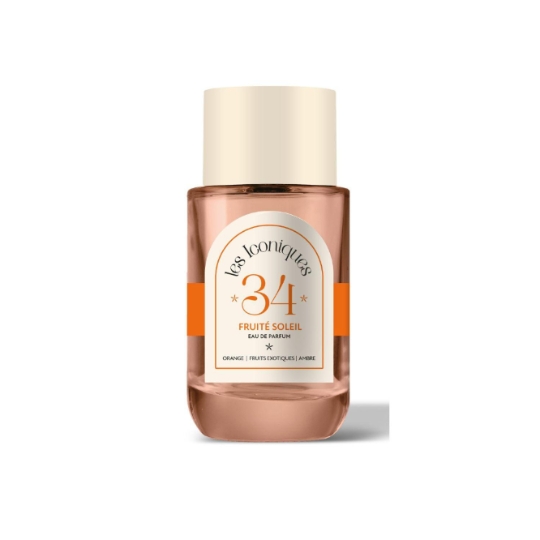 Eau de Parfum pour Femme N°34 Fruité Soleil Orange Fruits Exotiques Ambre LES ICONIQUES